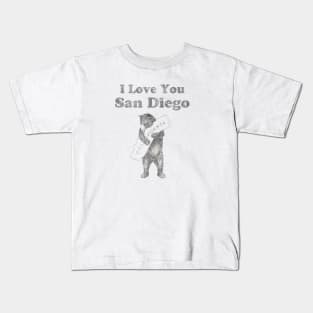 I Love You San Diego California Kids T-Shirt